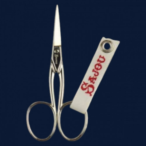 Sajou 3.5" Nickel-Plated Embroidery & Workshop Scissors � Censy